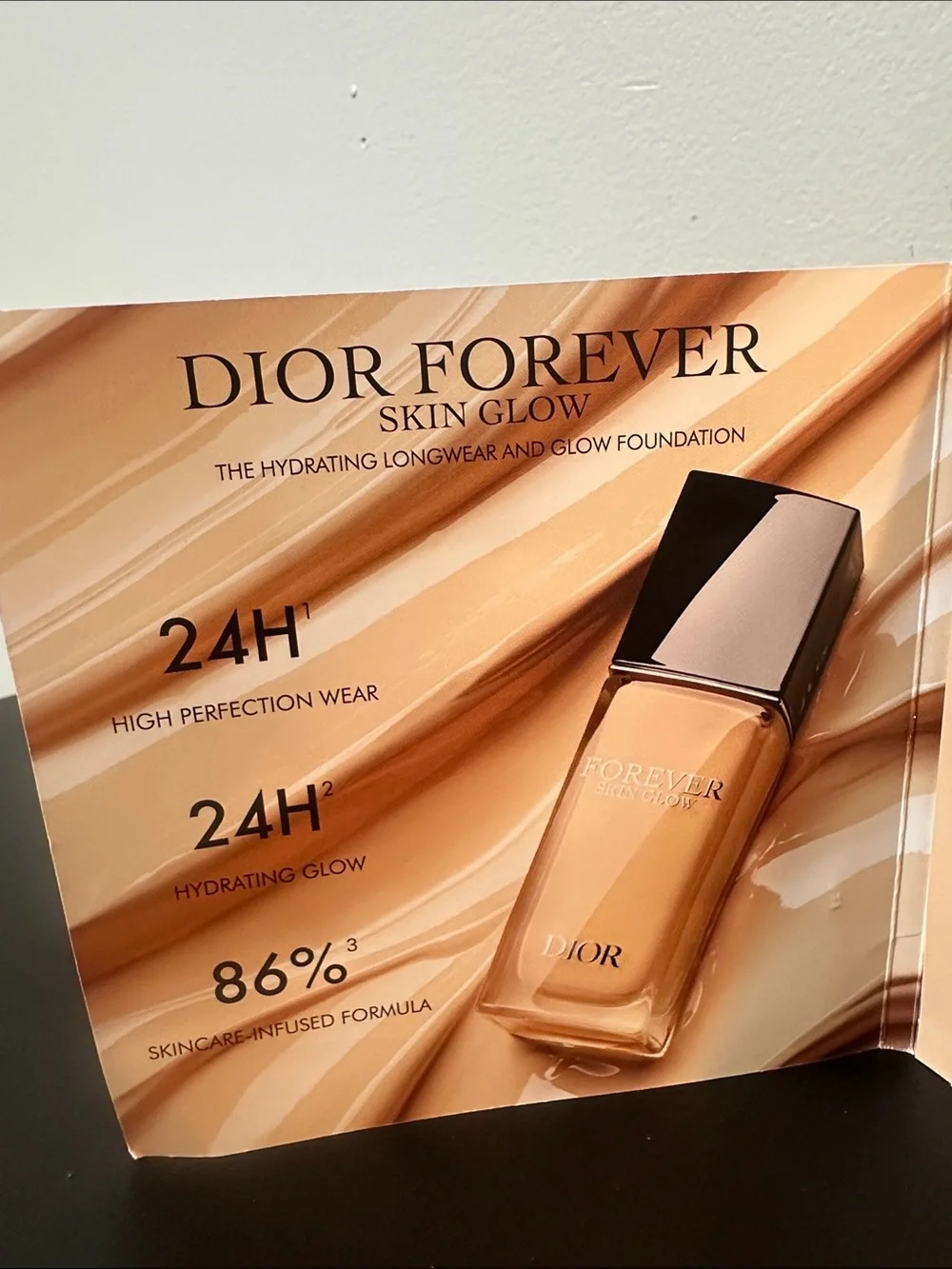 Dior Forever Skin Glow Foundation Sample Kit - Beige & Tan Shades & Dior Show